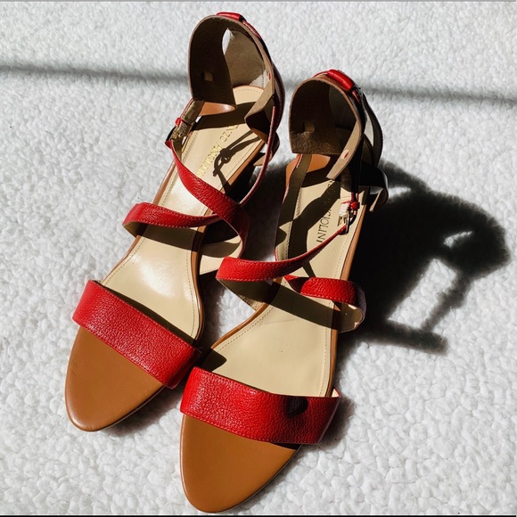 Enzo Angiolini Shoes - *NWOT* Enzo Angiolini Leather Wedges